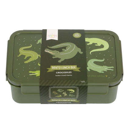 Bento-Lunchbox: Krokodile