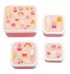 Brot- und Snackdosen Set: Eiscremes