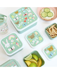 Brot- und Snackdosen Set: Joy