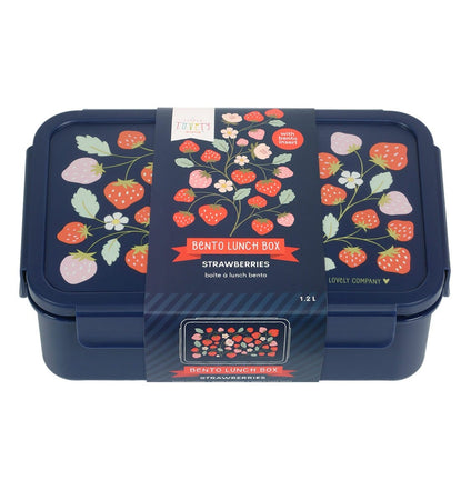 Bento-Lunchbox: Erdbeeren