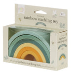 Regenbogen-Stapelspielzeug: sage