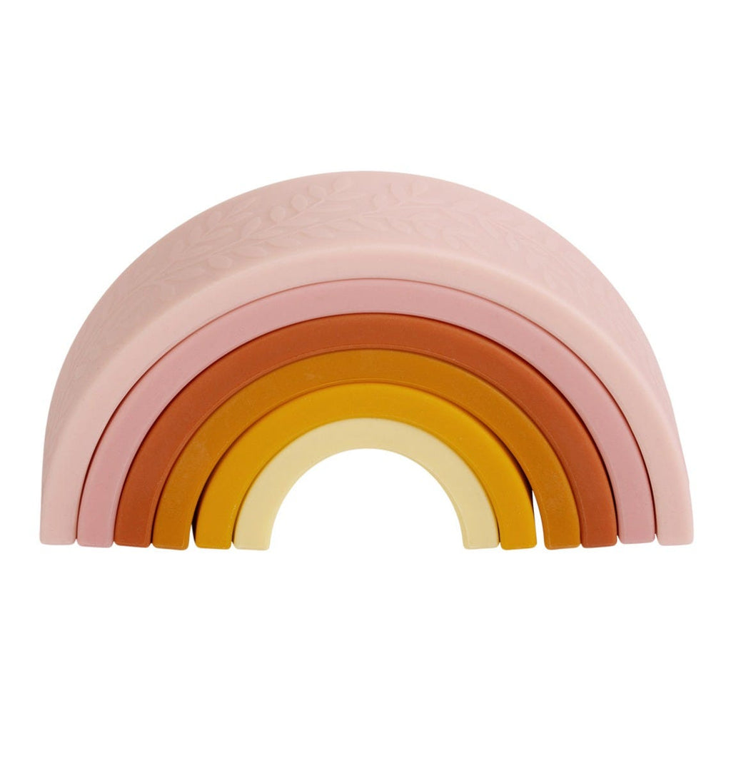 Regenbogen-Stapelspielzeug: sunset