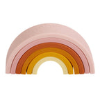 Regenbogen-Stapelspielzeug: sunset