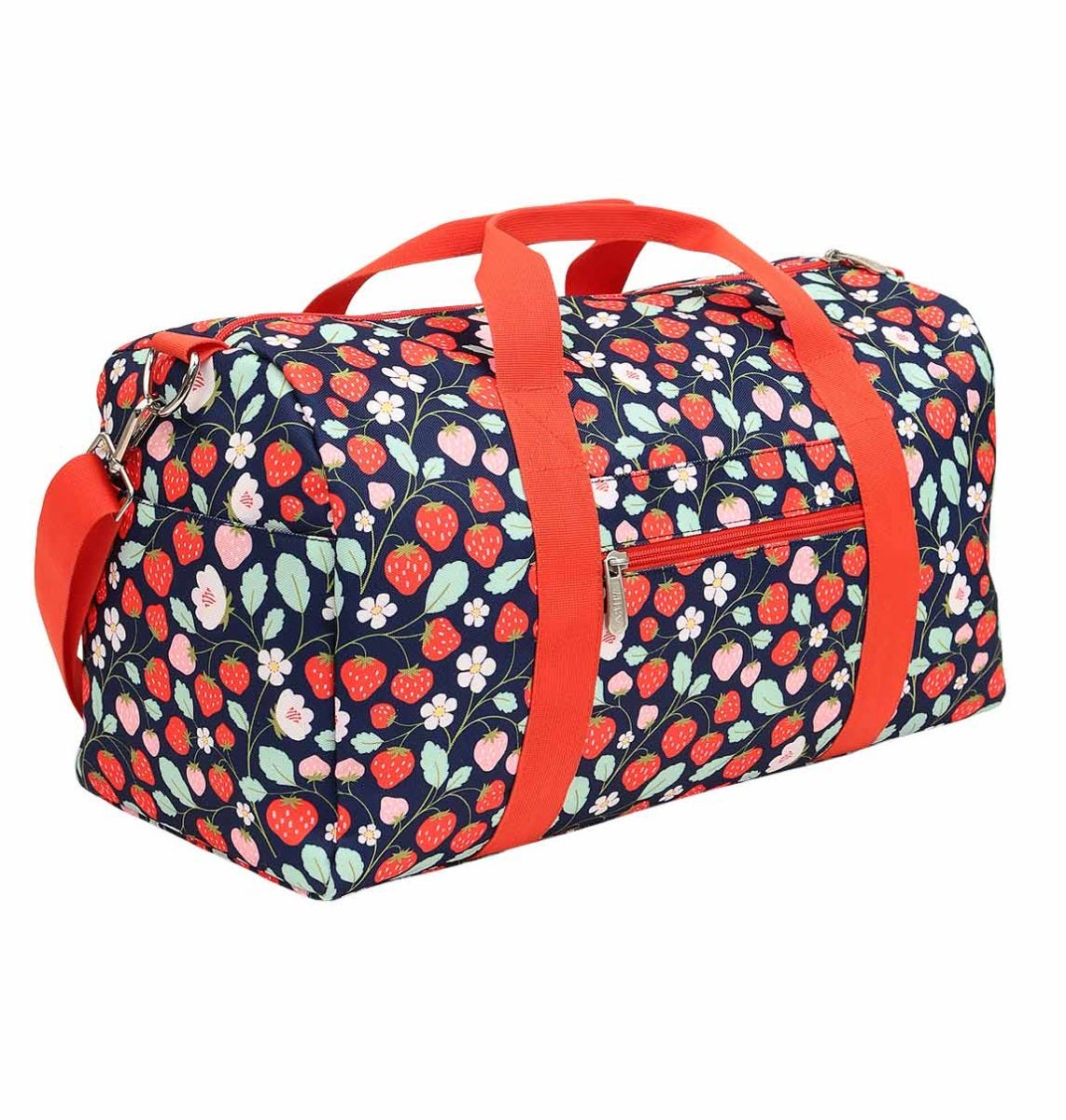 Reisetasche: Erdbeeren