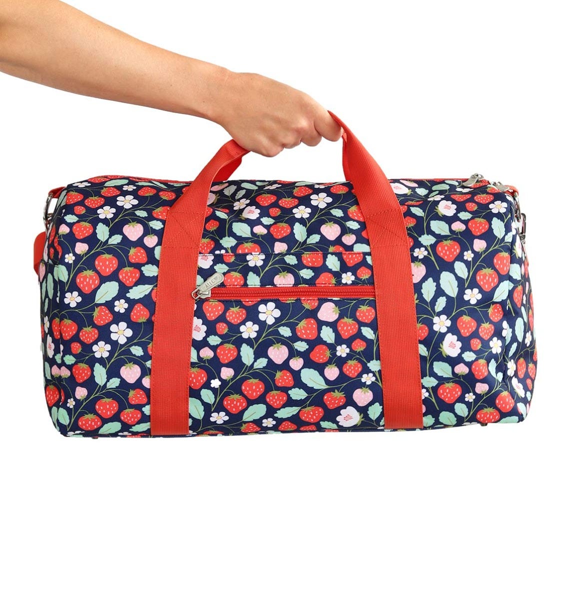 Reisetasche: Erdbeeren